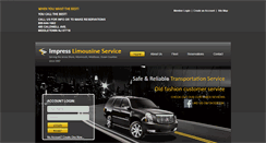 Desktop Screenshot of impresslimo.com